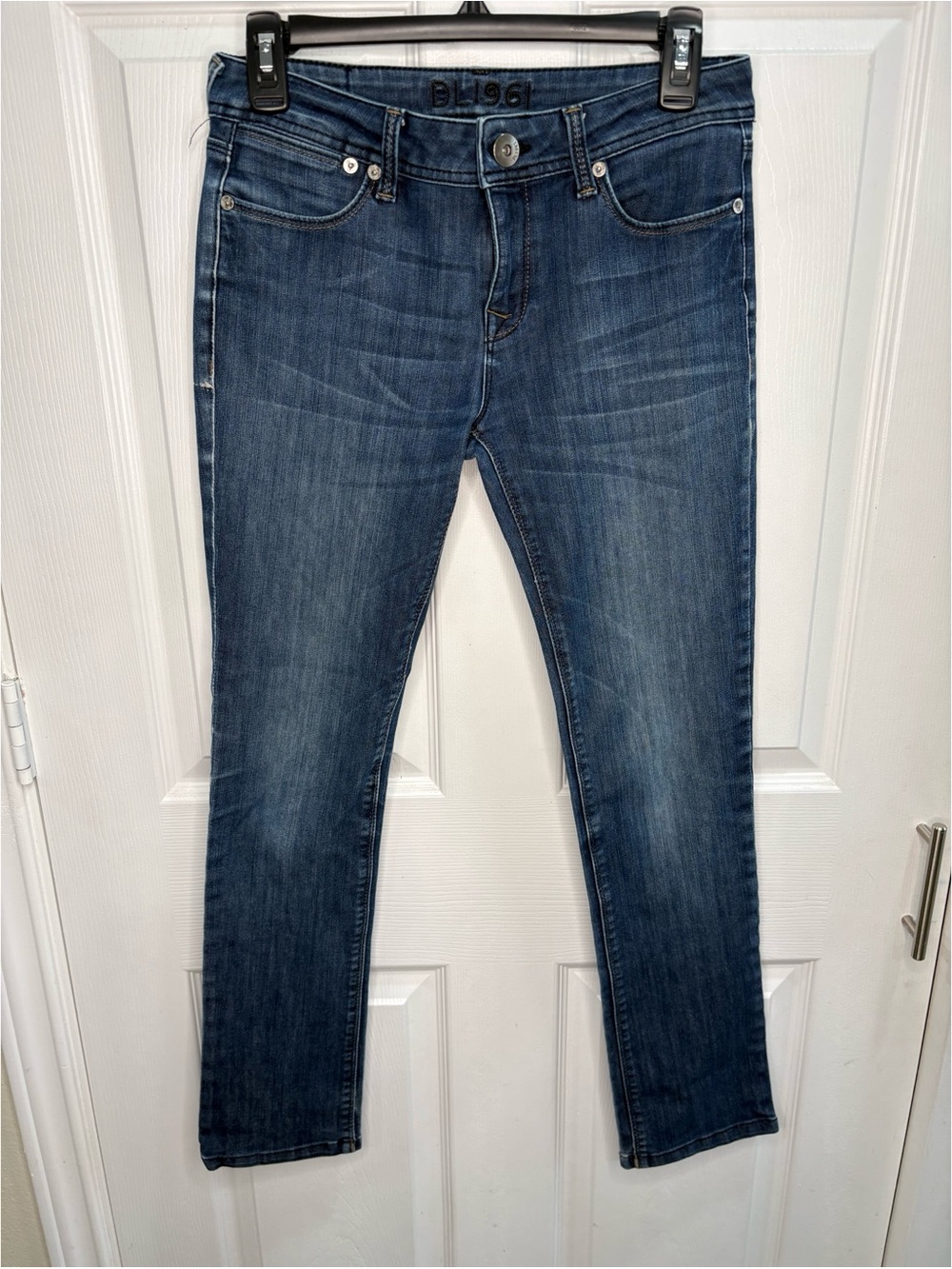 DL1961 Women's Skinny Jeans in Indigo Blue Wash